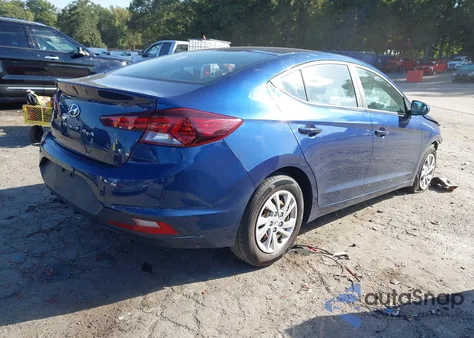 2019 Hyundai Elantra Se from USA, damaged, VIN 5NPD74LFXKH489422
